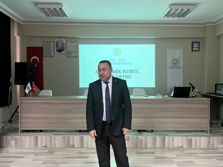 2025-2026 Eğitim Öğretim Yılı Akademik Kurul Toplantısı Gerçekleştirildi